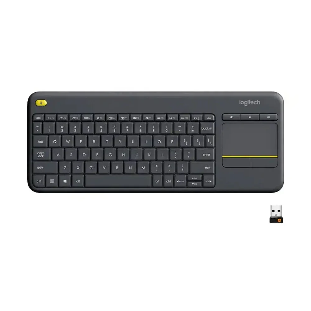 Logitech MEDIA K400 Plus Wireless Touch Keyboard - New